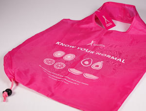 Foodstuffs Pink Ribbon reusable carry bag for Breast Cancer Foundation NZ