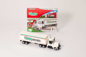 NovaBrix O'Reilly Long Hauler Truck and retail packaging