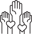 Novelli social and environmental initiatives branded merchandise icon