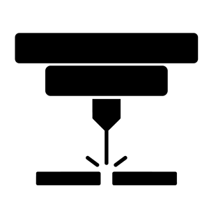 lazer cut icon